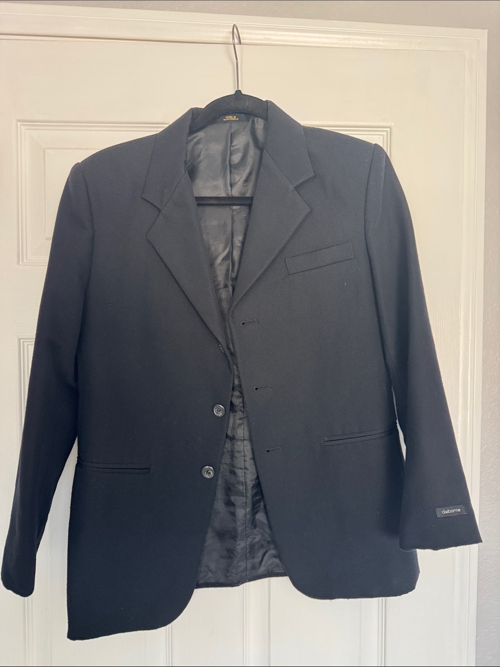 Claiborne Men's Black Sport Coat Blazer